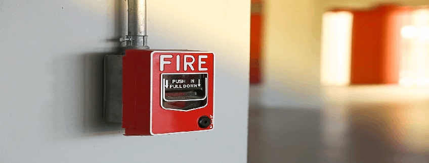 Fire Alarm Notifier On Wallpaper Stock Photo 698316640 | Shutterstock