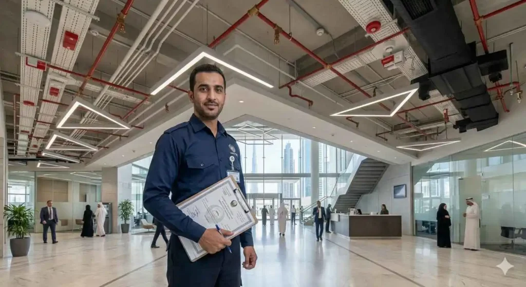  approved fire protection company uae civil defense certificate