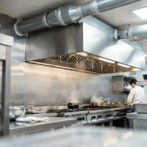 kitchen hood system abu dhabi commercial restaurant kitchen